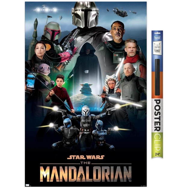 Trends International Star Wars The Mandalorian Season 2 Key Art By Andrew Switzer Unframed Wall Poster Prints