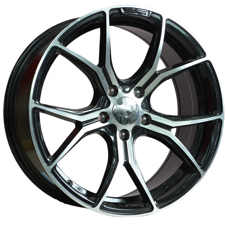 Black Machined Face Aftermarket oy Rims  18~22 inch 5x114/120 Passenger Car Wheels New Arrival