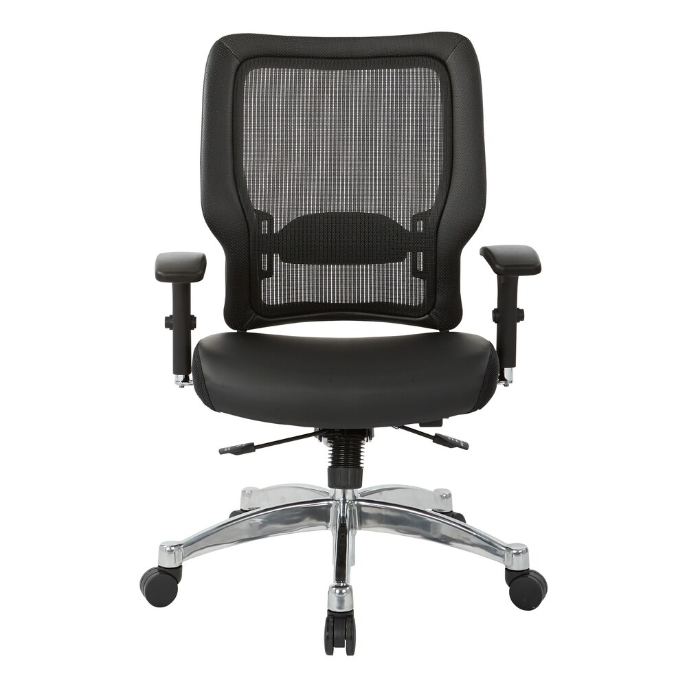 Black Vertical Mesh Office Chair