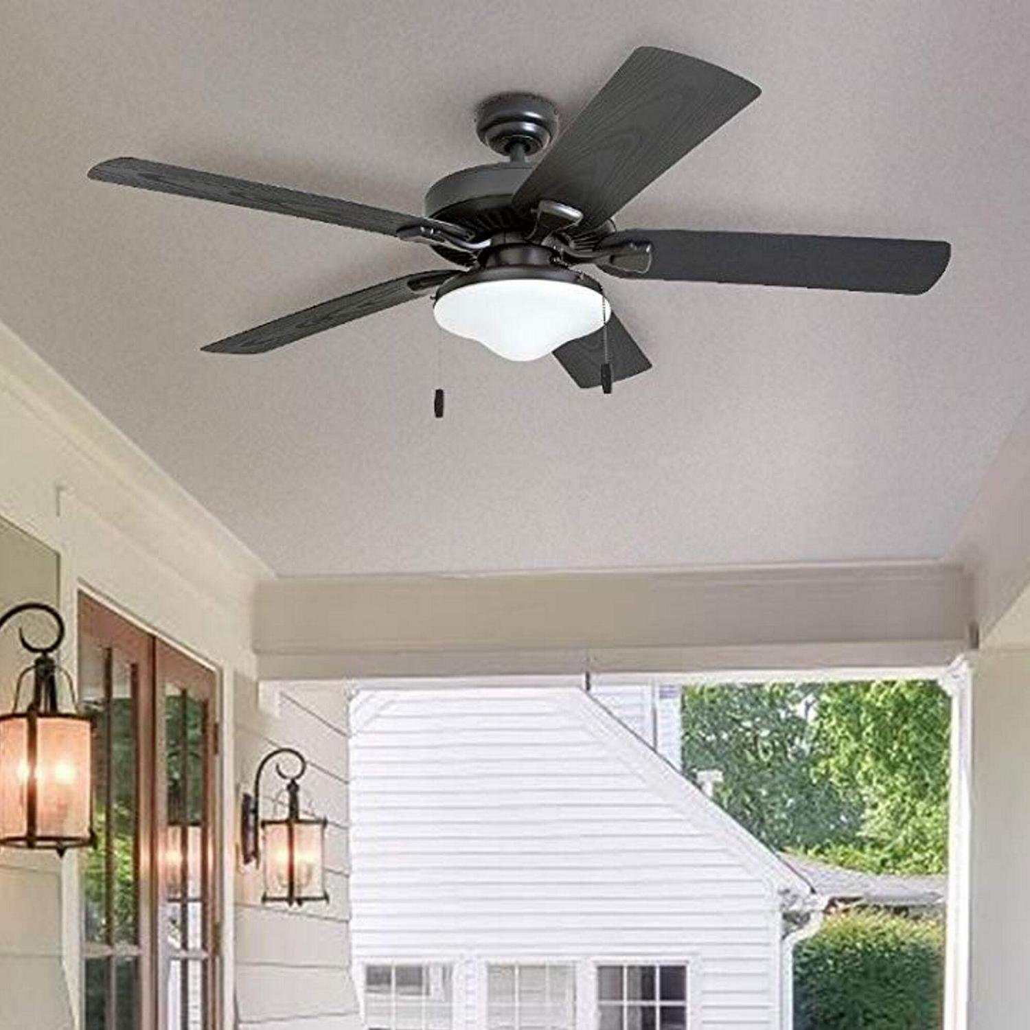 Honeywell Belmar 52 Bronze Indoor/Outdoor LED Ceiling Fan