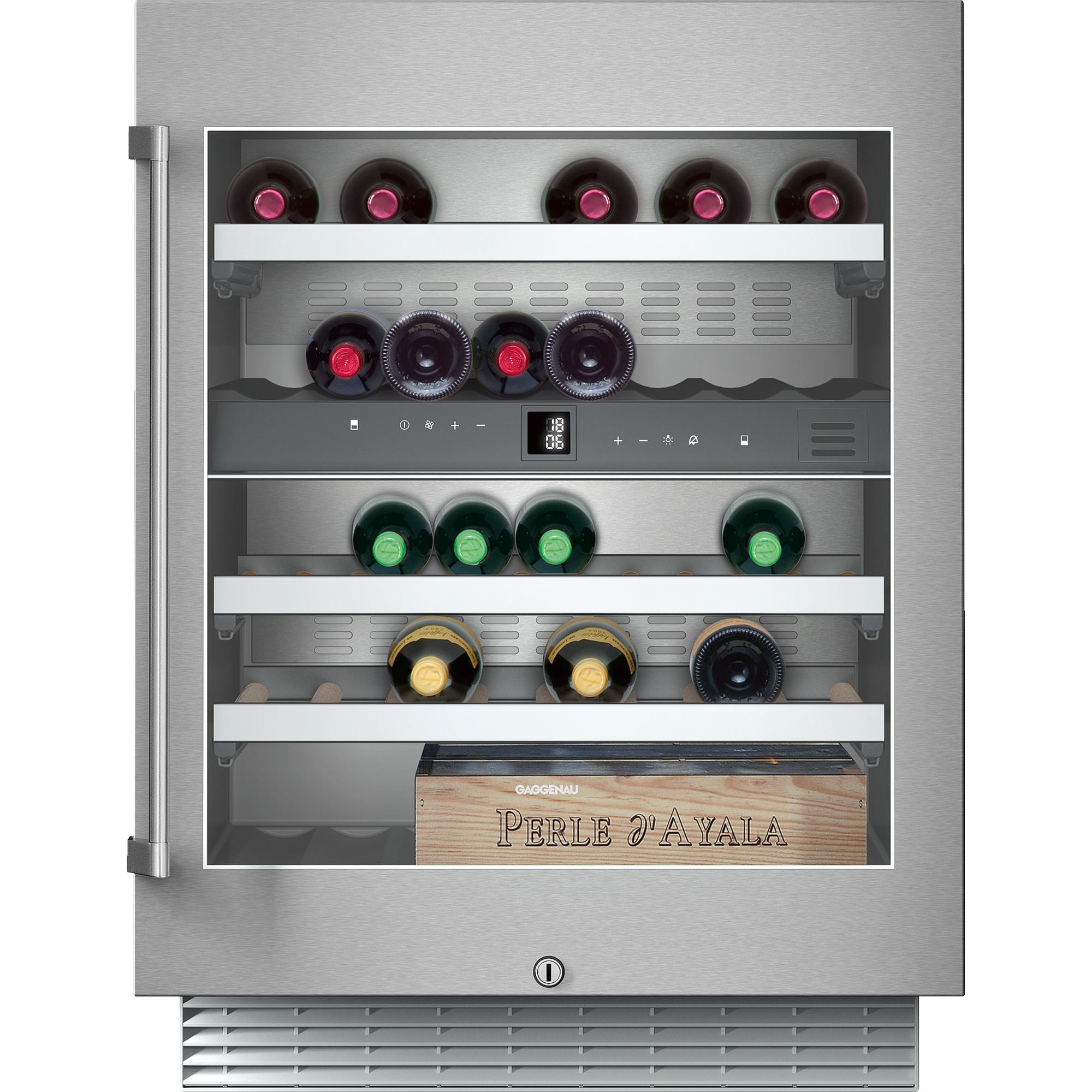 Gaggenau 3.3 cu. ft. 34-Bottle Built-in Wine Cooler RW 404 761