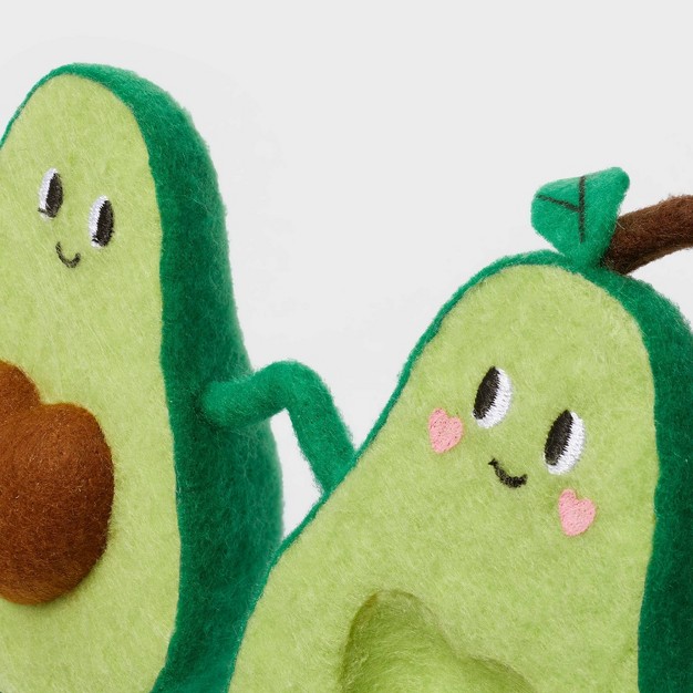 Valentine x27 s Felt Decor Duo Avocados