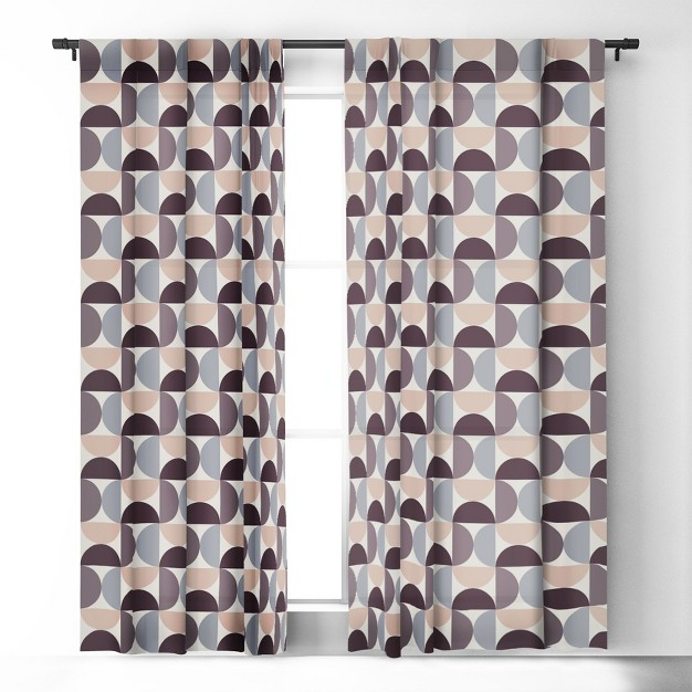 1pc Blackout Window Curtain Panel Deny Designs