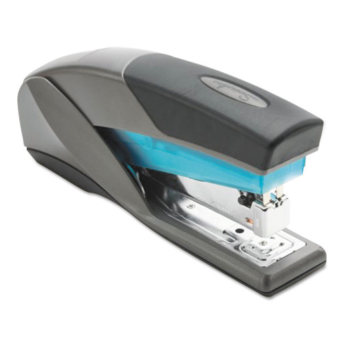 Swingline Optima 25 Reduced Effort Stapler， 25-Sheet Capacity， Slate Gray/Blue (66404)