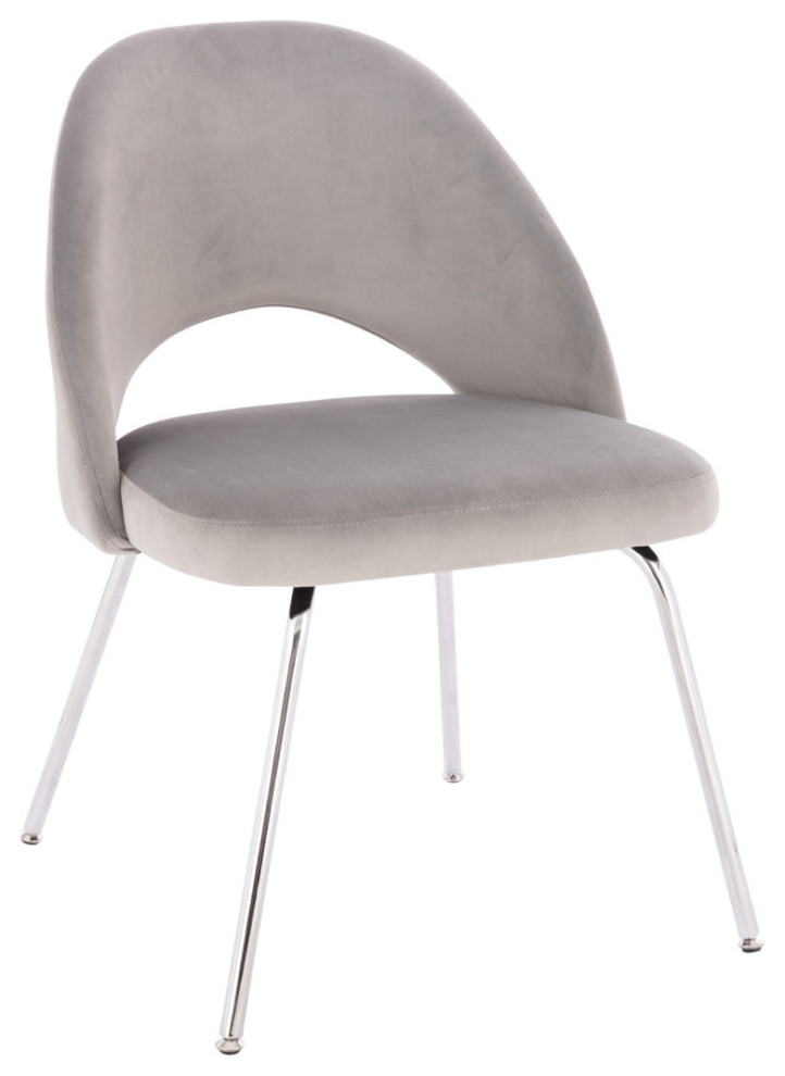 Sand Velvet Chair  Set of 4   Contemporary   Dining Chairs   by HomeCraftDecor  Houzz