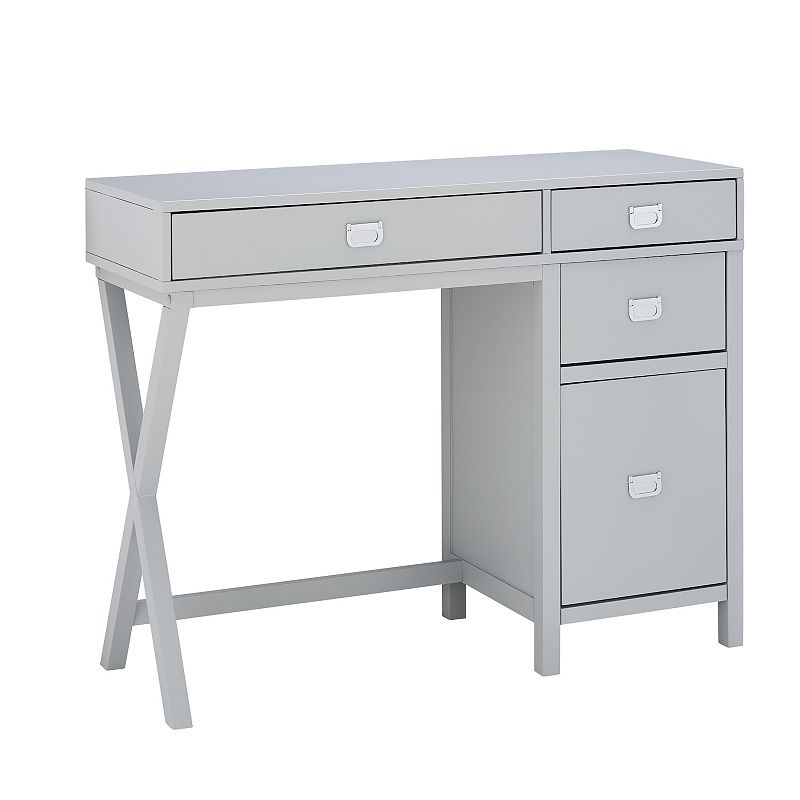 Linon Peggy Side Storage Desk