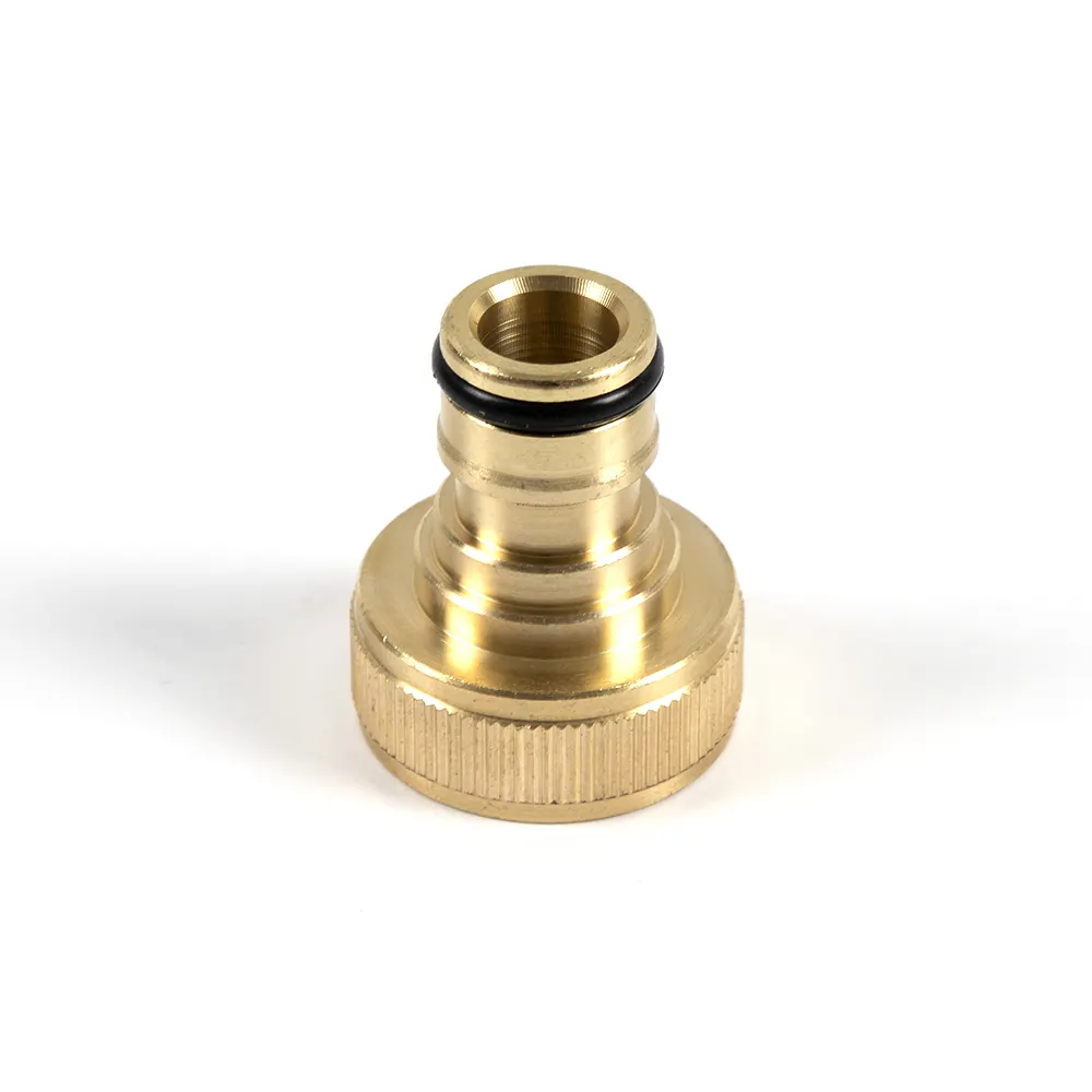 Hot sale high quality factory direct supply  3/4 BSP brass garden hose connector  connect to garden hose