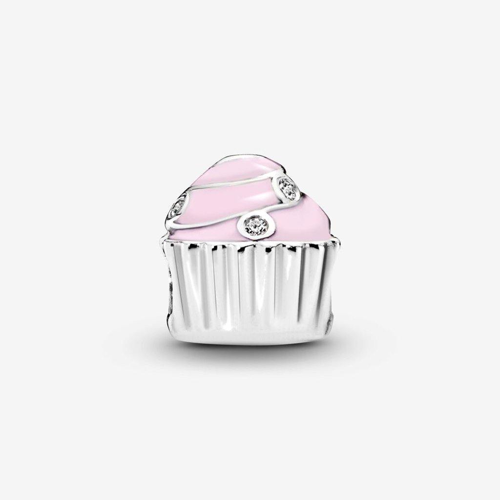 PANDORA  Pink Cupcake Charm