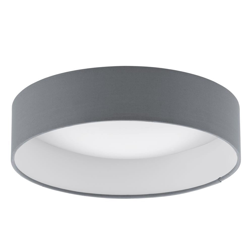 Eglo 93395 Palomaro LED 12W Anthracite & White Flush Light 320mm