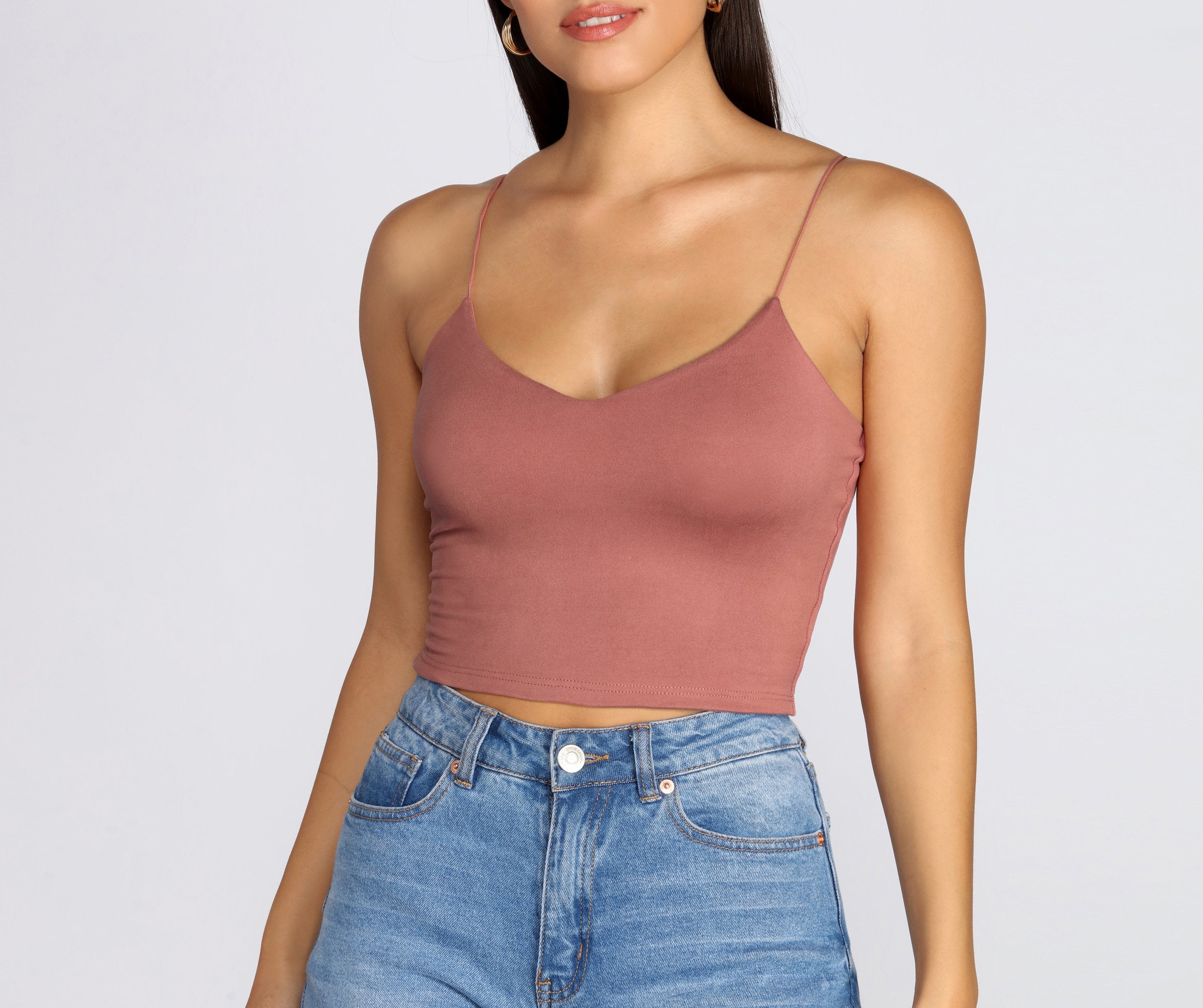 Girl Next Door Cropped Tank