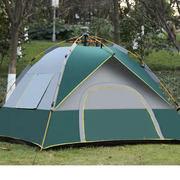 Outdoor Automatic Quick Opening Pop Up Instant Tent  Camping Tent Hiking Beach Outdoor Camping Tent  With Double Doors