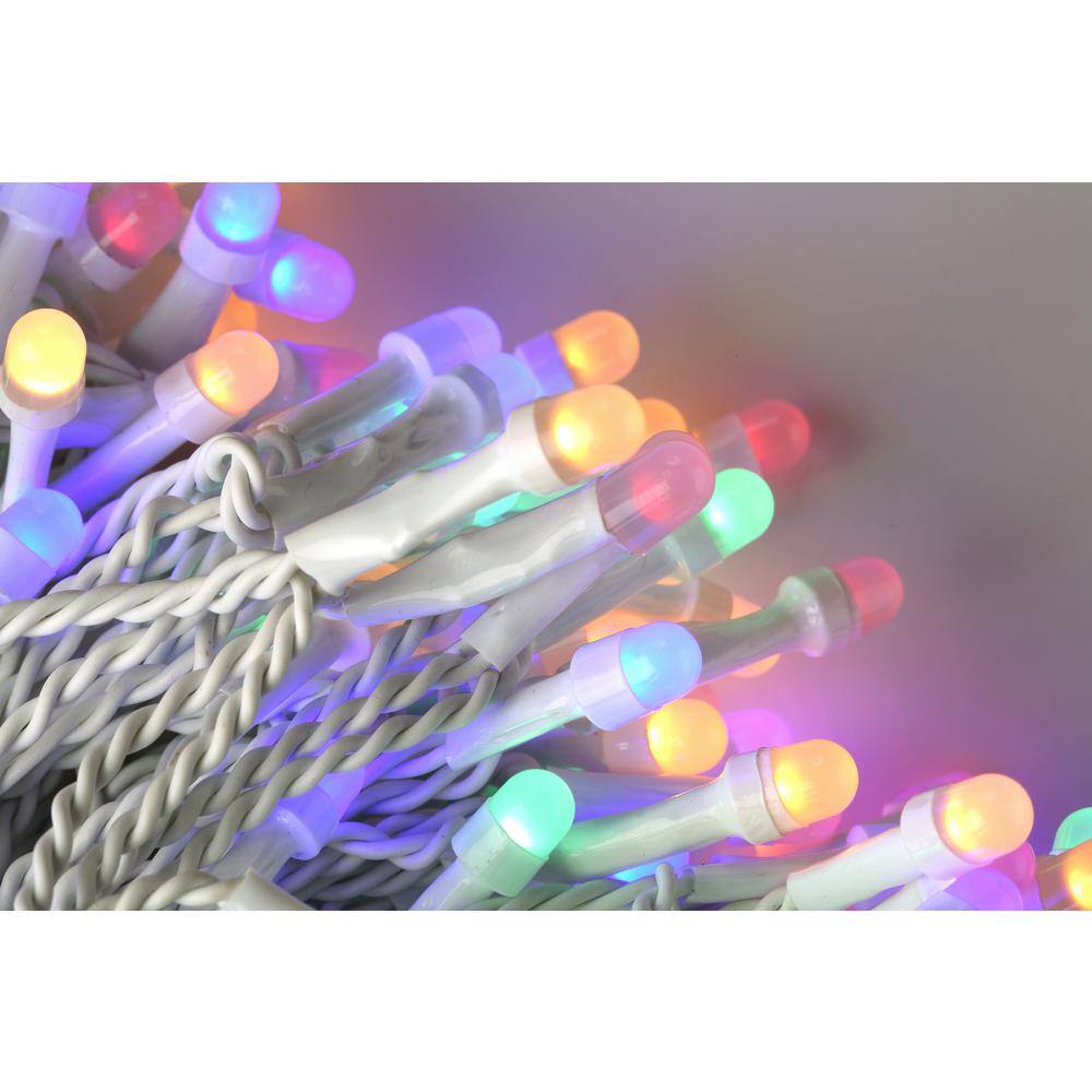 Novolink Bundle - 200 Light 8 mm Mini Globe Multi-Color Icicle LED String Light with Wireless Smart Control + 200 Light Add-on ICS-200-8-EXT-M