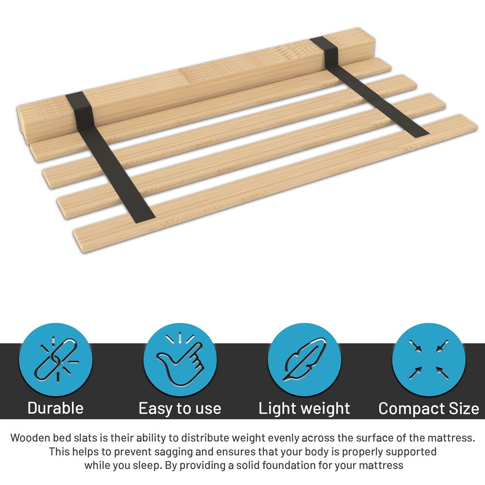 ONETAN  0.75 inch Heavy Duty Mattress Support Wooden Slats