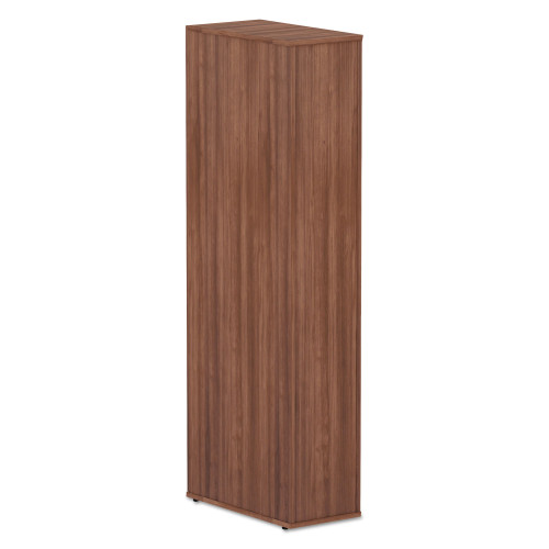 Alera Valencia Series Wardrobe， 11.88w x 22.78d x 65h， Modern Walnut (VA621224WA)