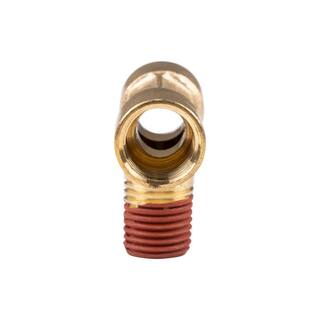 Husky 14 in. Female x 14 in. Female x 14 in. Male NPT Brass Tee Fitting HKATA071004