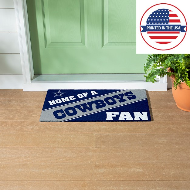 Evergreen Dallas Cowboys Pvc Mat Color