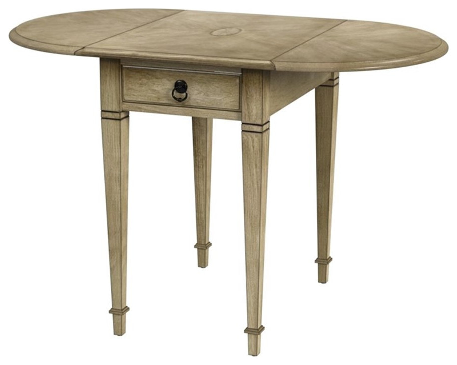 Home Square Glenview Pembroke Side Table in Beige   Set of 2   Farmhouse   Side Tables And End Tables   by Homesquare  Houzz