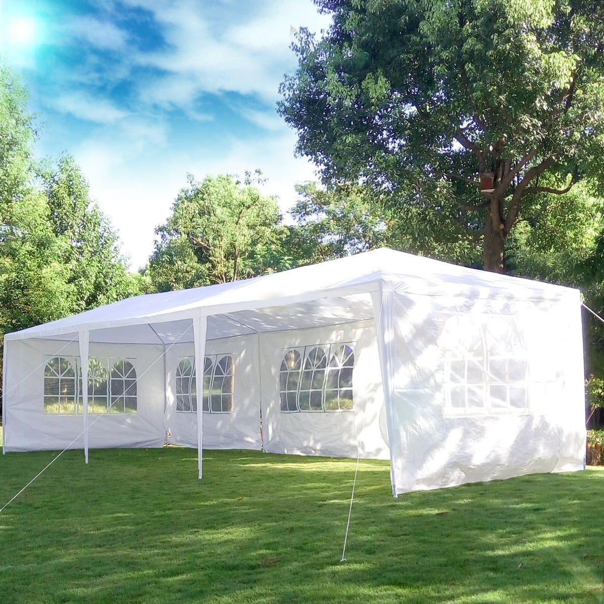 Ktaxon New 10'x30' Party Wedding Outdoor Patio Tent Canopy Heavy duty Gazebo Pavilion w/Side Walls