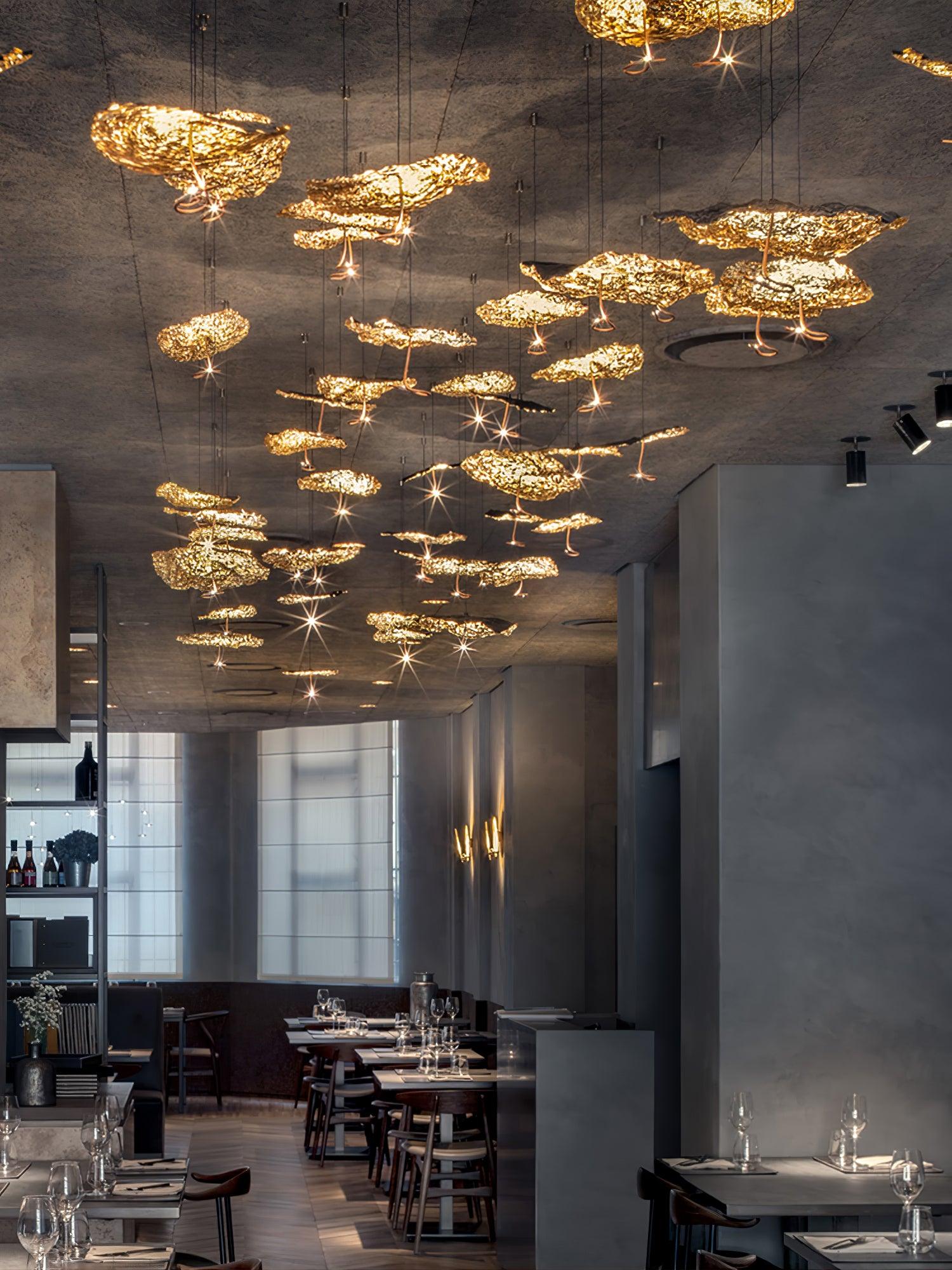 Brass Aviary Constellation Chandelier