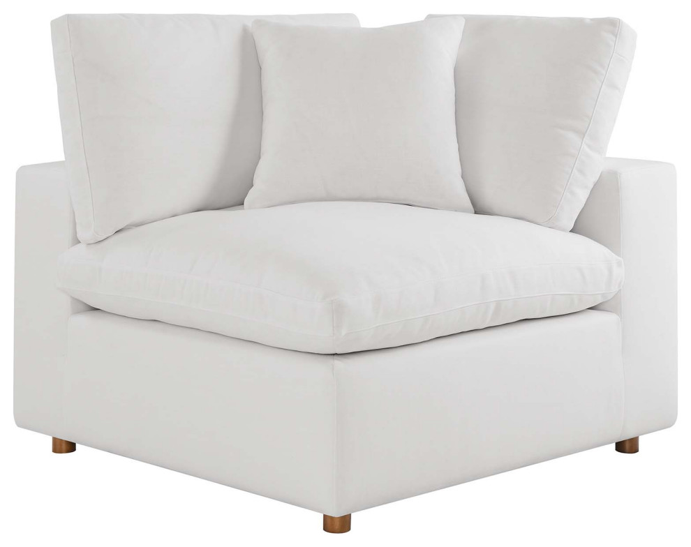 Commix Down Filled Overstuffed 4 Piece Sectional Sofa Set   Traditional   Sectional Sofas   by Modway  Houzz