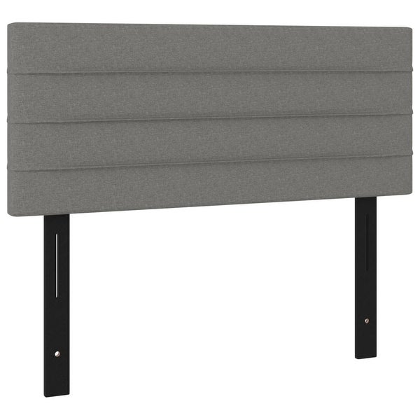 vidaXL Headboard Dark/Light Gray 39.4