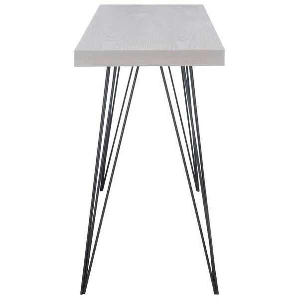 Safavieh Wolcott Grey/ Black Lacquer Console - 55