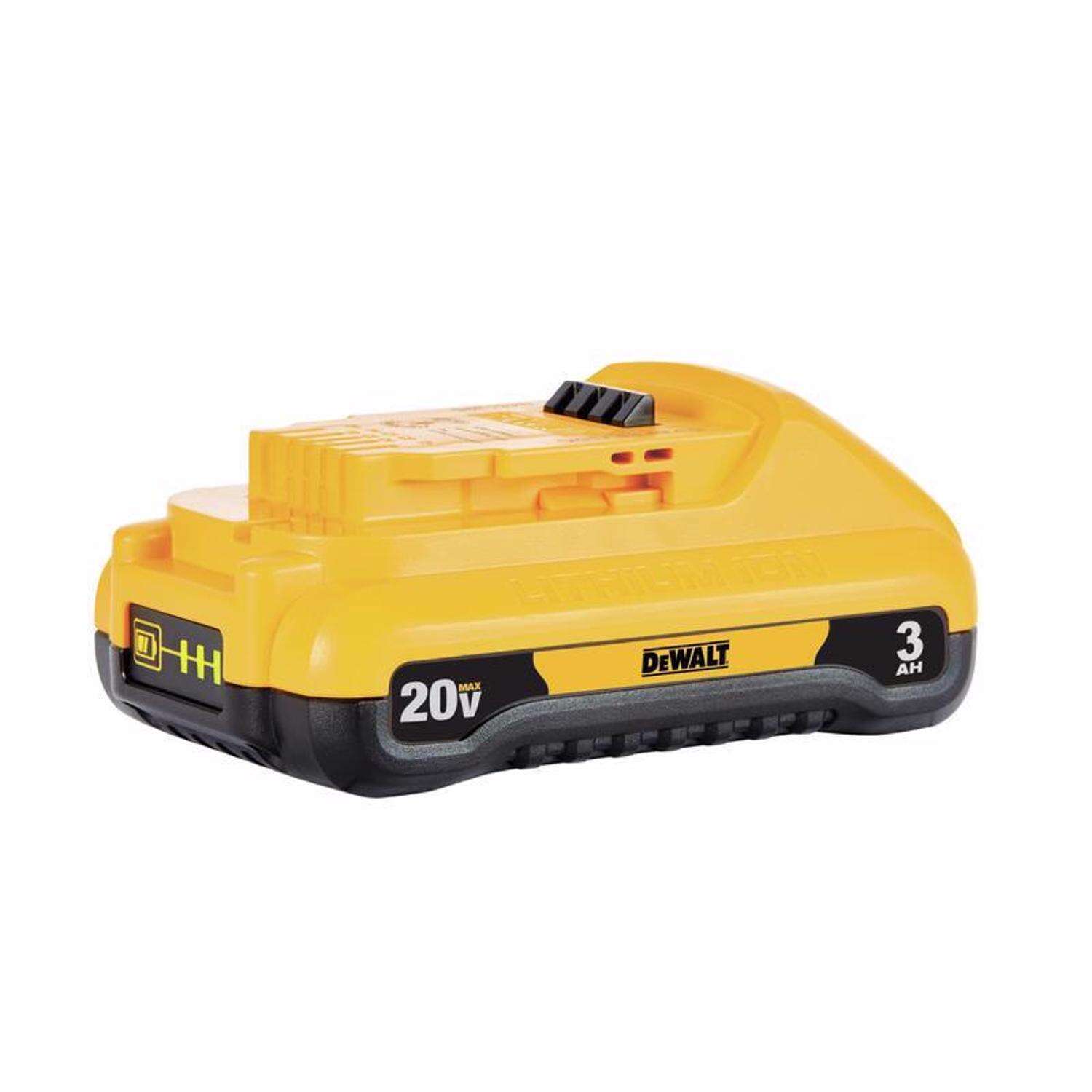 DW 20V MAX DCB230 3 Ah Lithium-Ion Compact Battery 1 pc