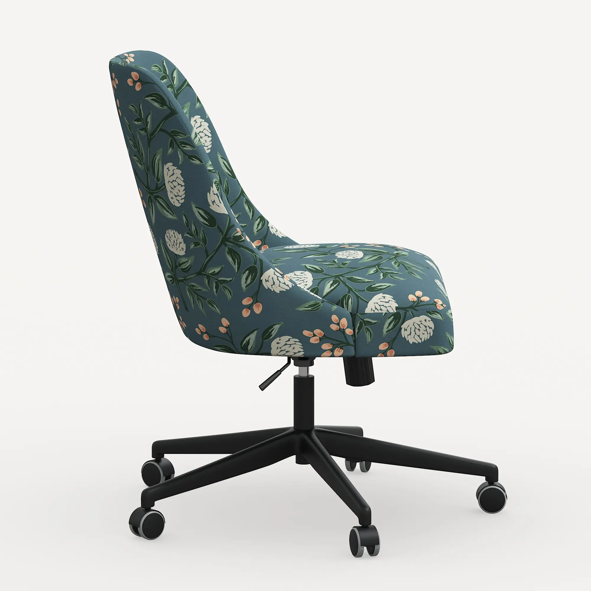 Rifle Paper Co. Oxford Emerald Peonies Office Chair