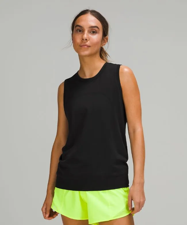 Swiftly Breathe Relaxed-Fit Muscle Tank Top