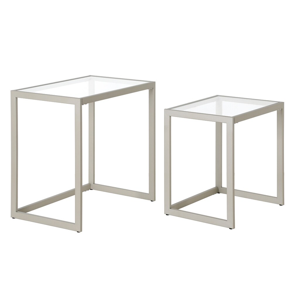 Rocco Rectangular Nested Side Table   22\