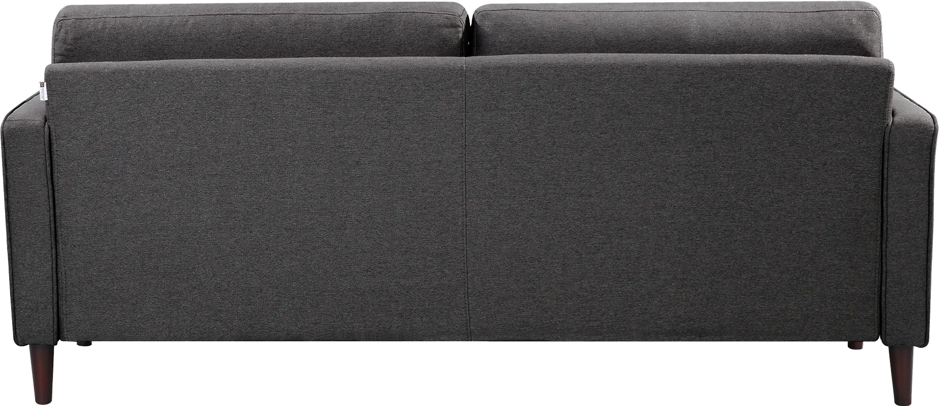 Lawrence Mid Century Modern Dark Gray Sofa