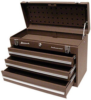 CRL TB203 Brown Homak 3 Drawer Toolbox 20