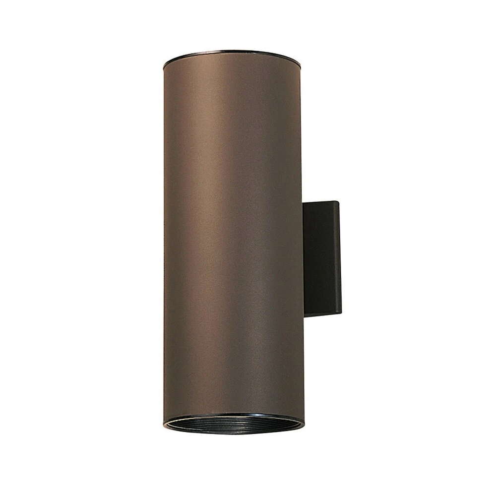 Kichler Lighting Contemporary 2-light Architectural Bronze Outdoor Wall Lantern