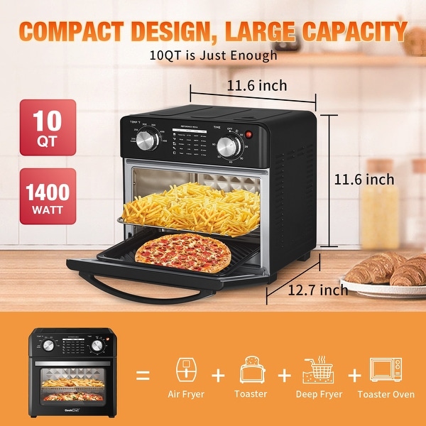 4 Slice Countertop Toaster Oven