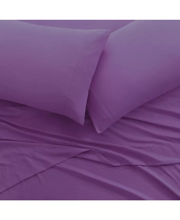 Cosmic Comfort Garment Washed Birthstone Colored Sheet Set， Twin