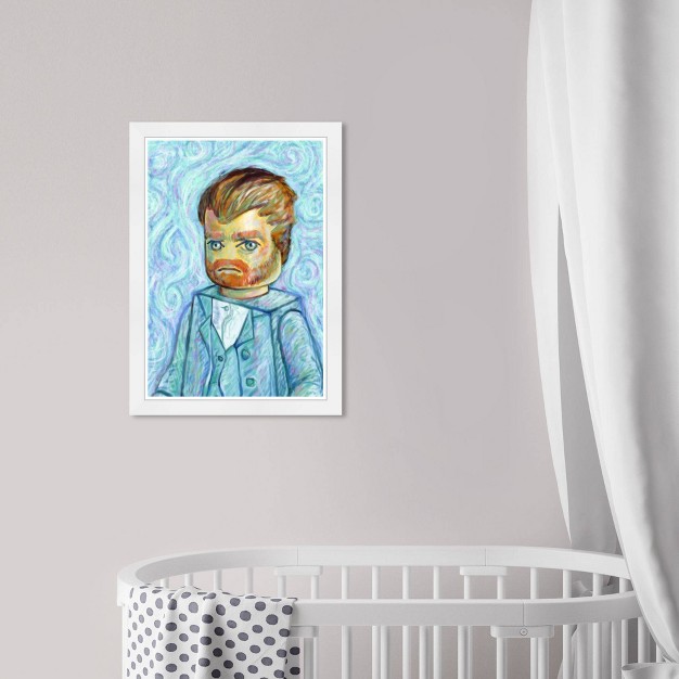 X 21 quot Van Legogh Symbols And Objects Framed Art Print Wynwood Studio