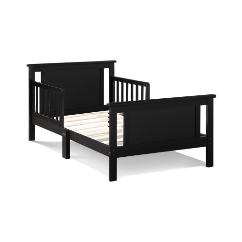 Connelly Reversible Panel Toddler Bed Black/Vintag...