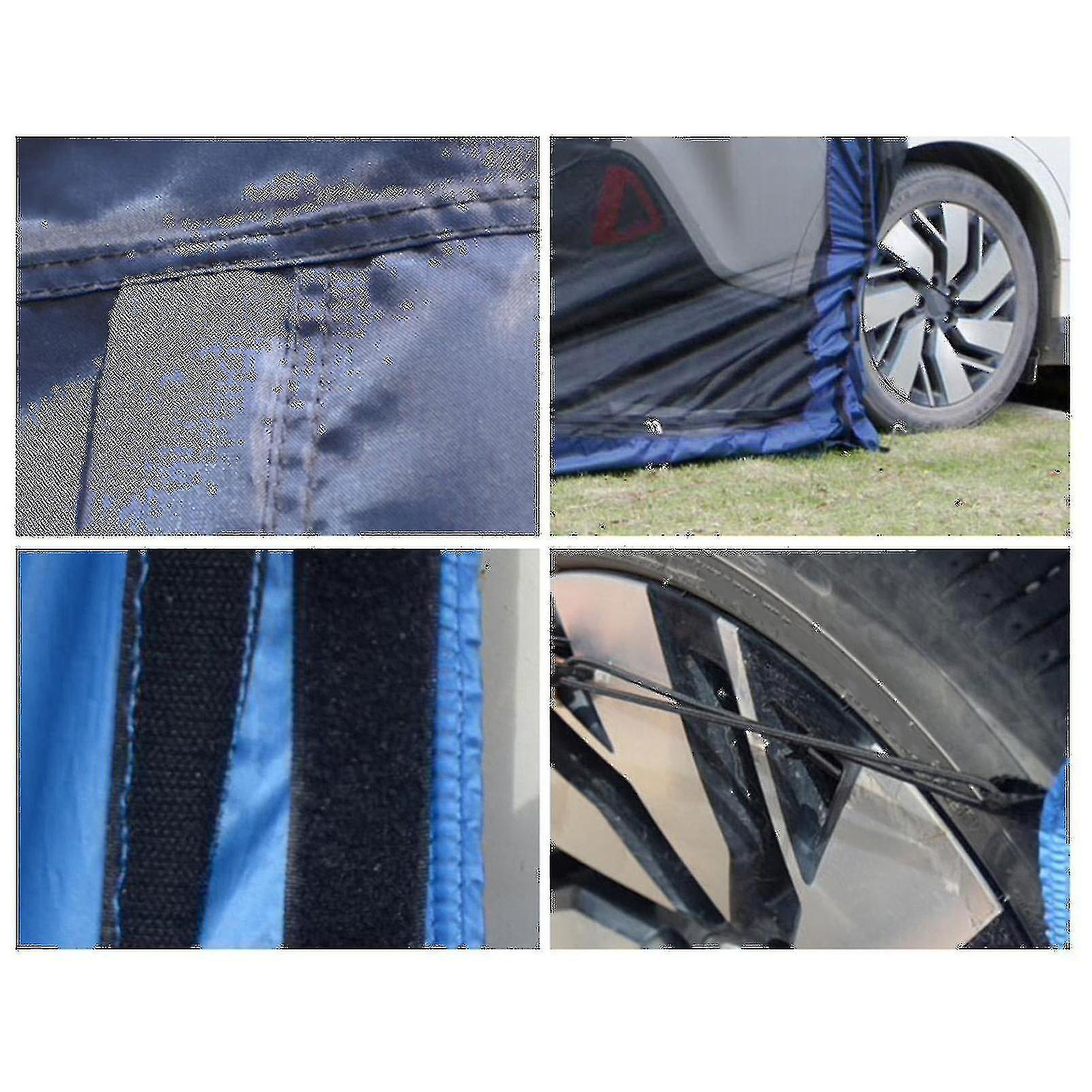 Portable Car Tent Extens Car Trunk Tent Vehicle Canopy Beach For Outdoor Cam -driving Bbq(，)