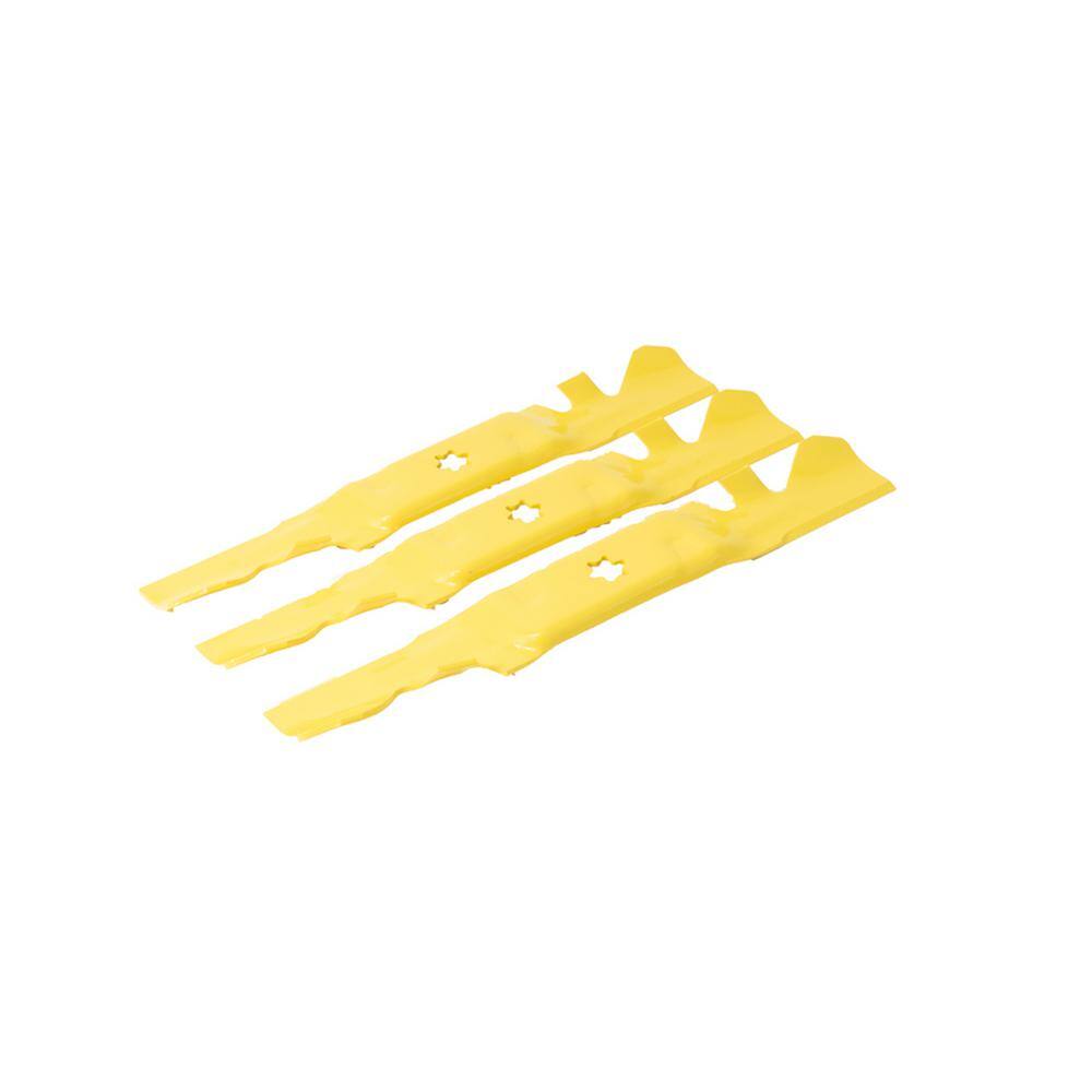 Cub Cadet Original Equipment Xtreme 3-in-1 Blade Set for Select 50 in. Mowers with 6-Point Star OE# 942-05052-X 942-05052-X 490-110-C178