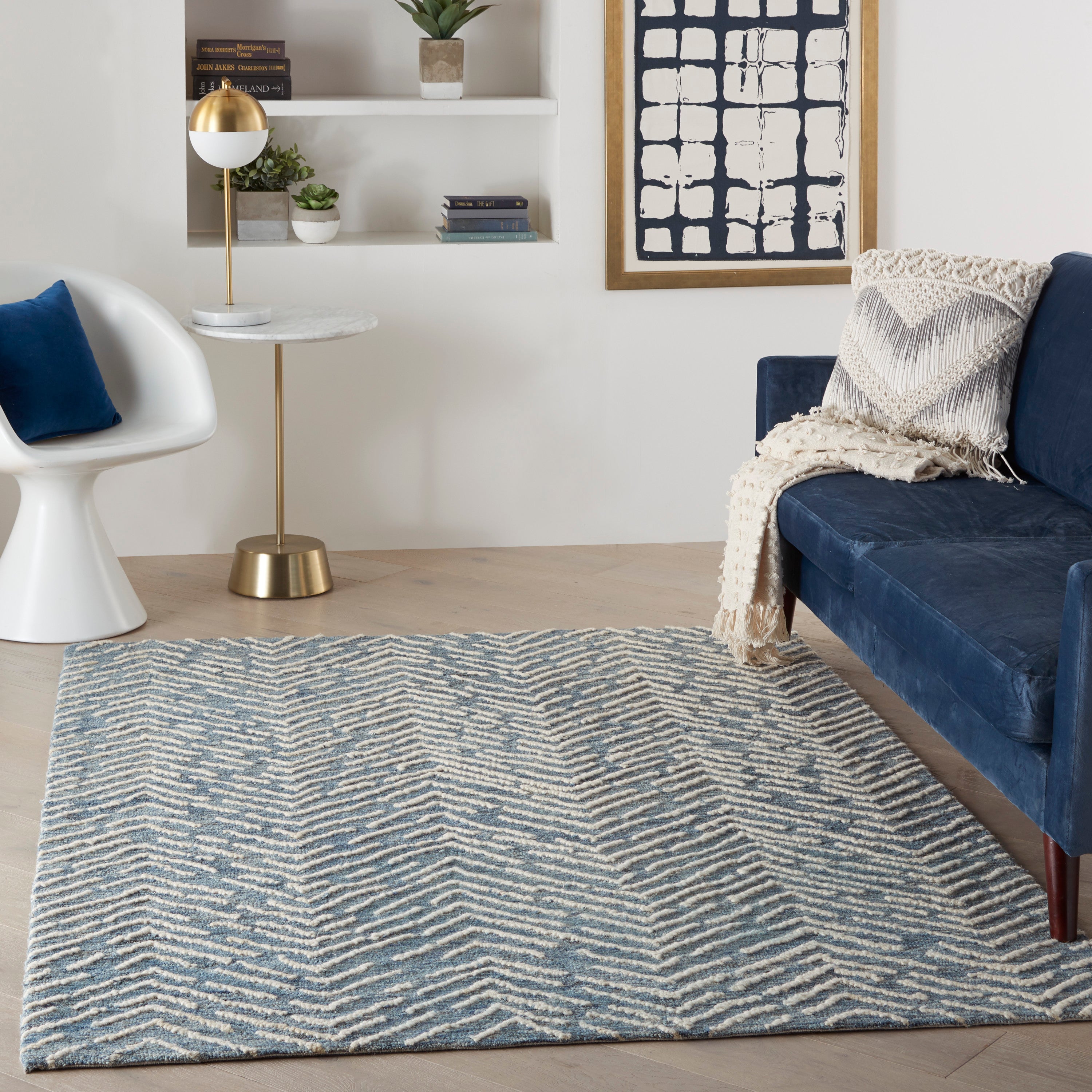 Colorado Indigo/Ivory Rug