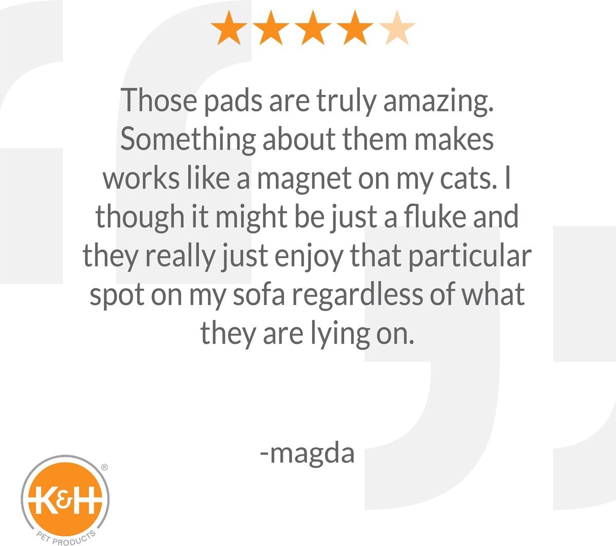 KandH Pet Products Unheated Amazin' Kitty Pad