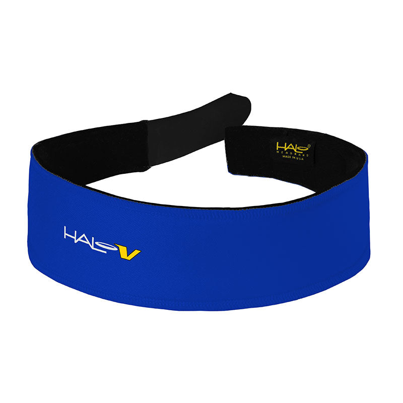 Halo V - Velcro Adjustable Headband - Royal Blue