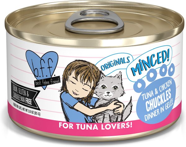 BFF Tuna and Chicken Chuckles Dinner in Gelee Canned Cat Food