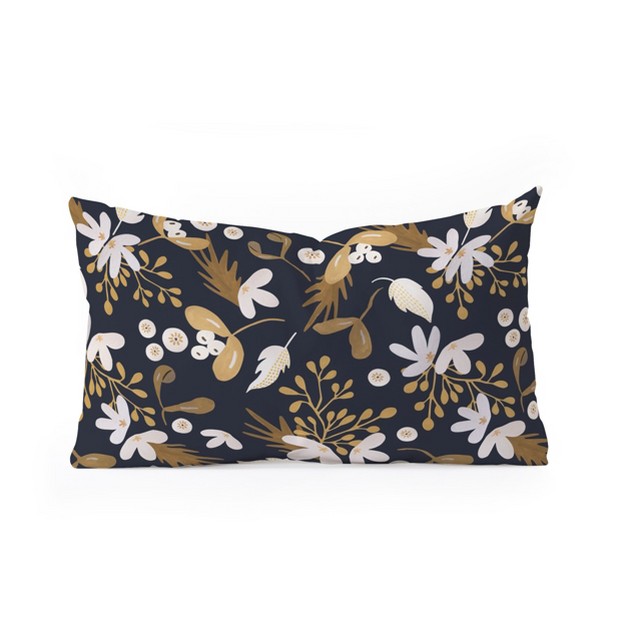 Marta Barragan Camarasa Sweet Winter Garden I Oblong Throw Pillow Society6