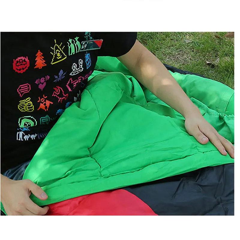 1500g cotton filling outdoor camping summer sleeping bag outdoor sleeping bag canvas cotton mummy bag sleep