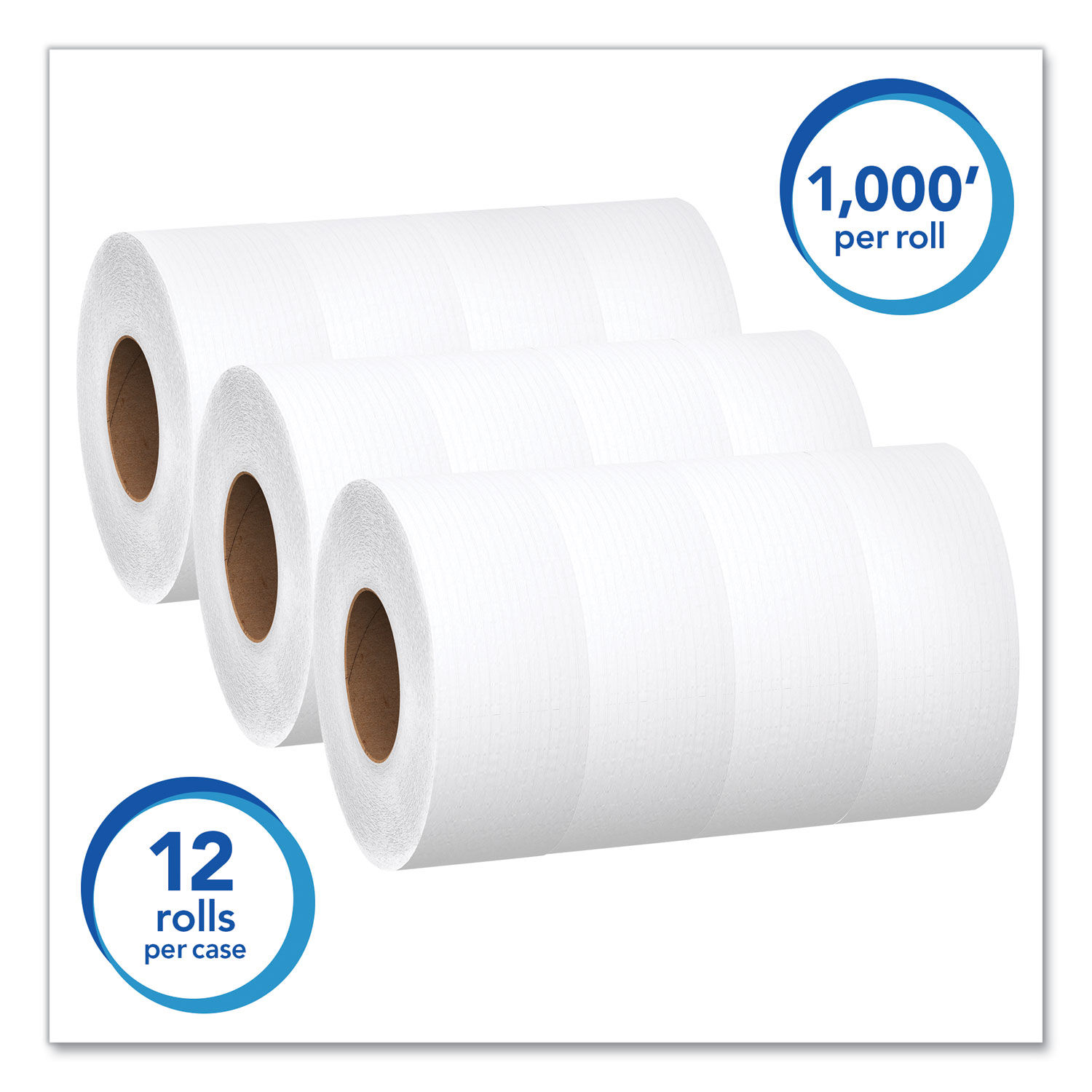 Essential JRT Jumbo Roll Bathroom Tissue by Scottandreg; KCC07805