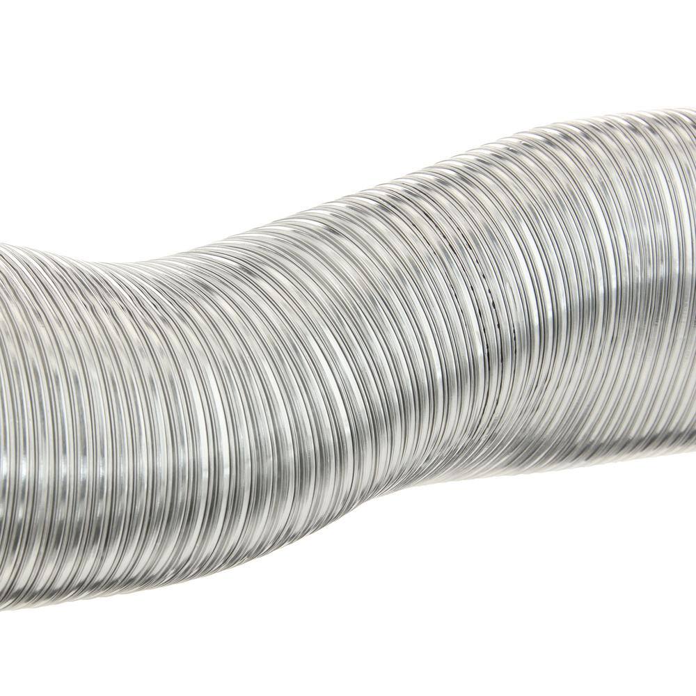 Everbilt 4 in. x 8 ft. Semi-Rigid Space Save Duct EVER016