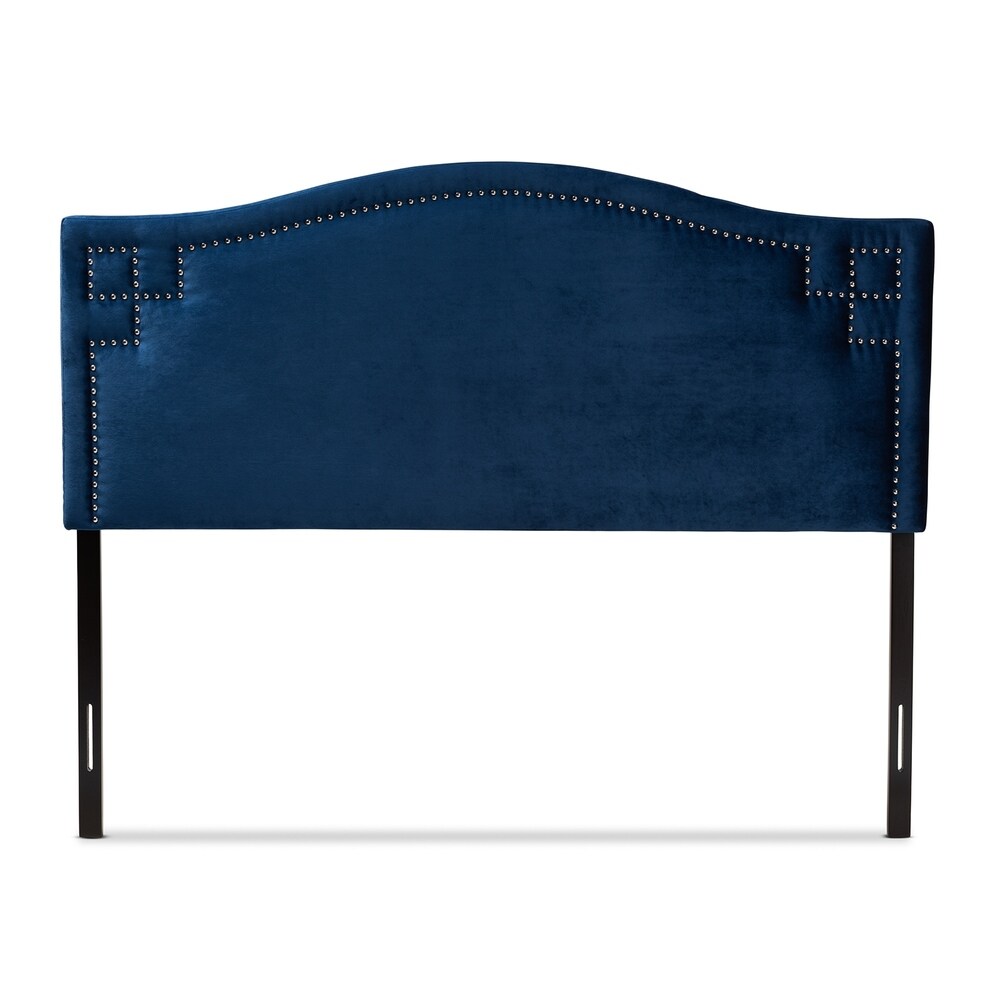 Copper Grove Oleshky Velvet Fabric Headboard