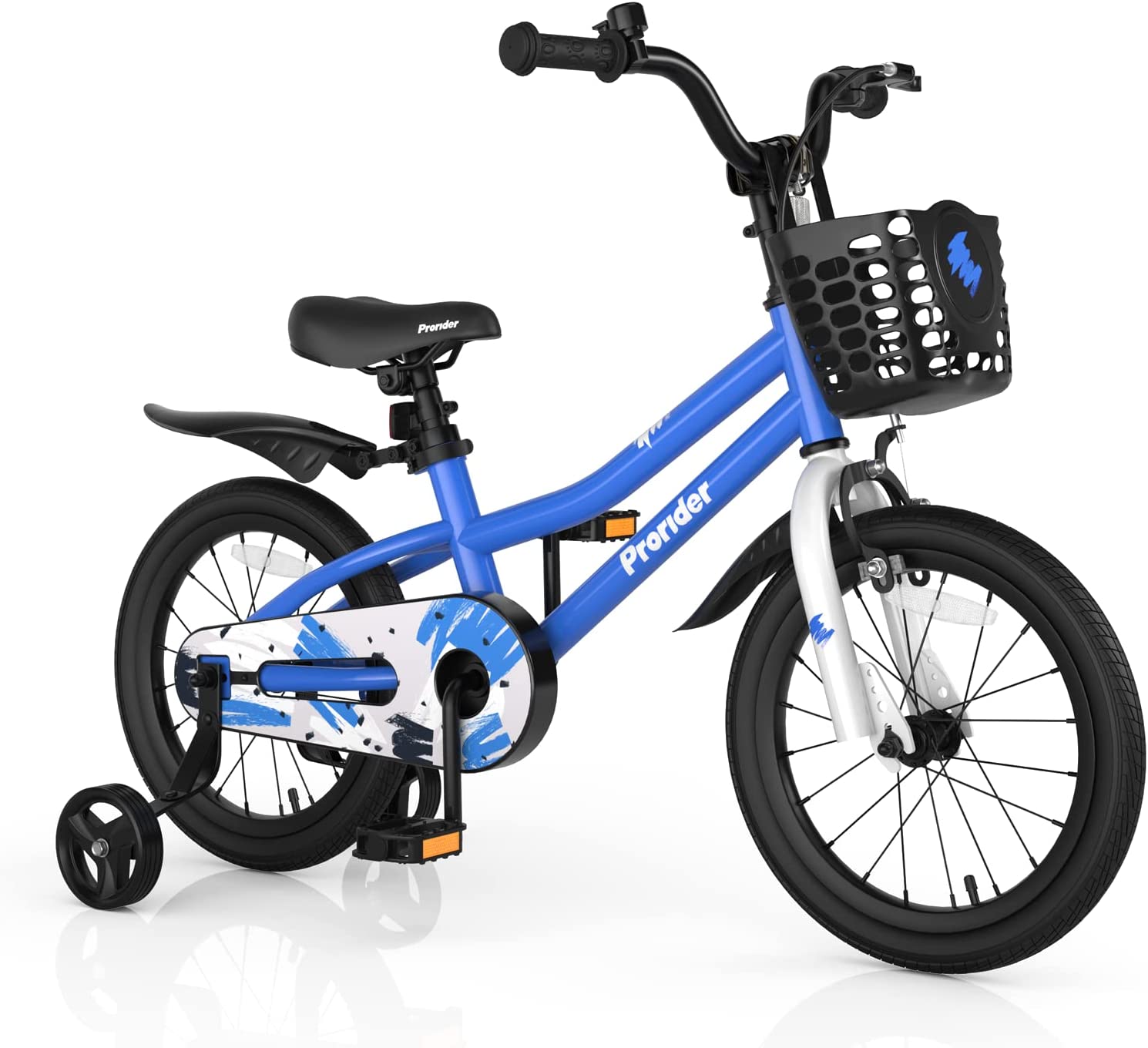 BABY JOY Kids Bike, 14 16 18 Inch Children Bikes for Boys Girls Age 3-8 Years w/Training Wheels