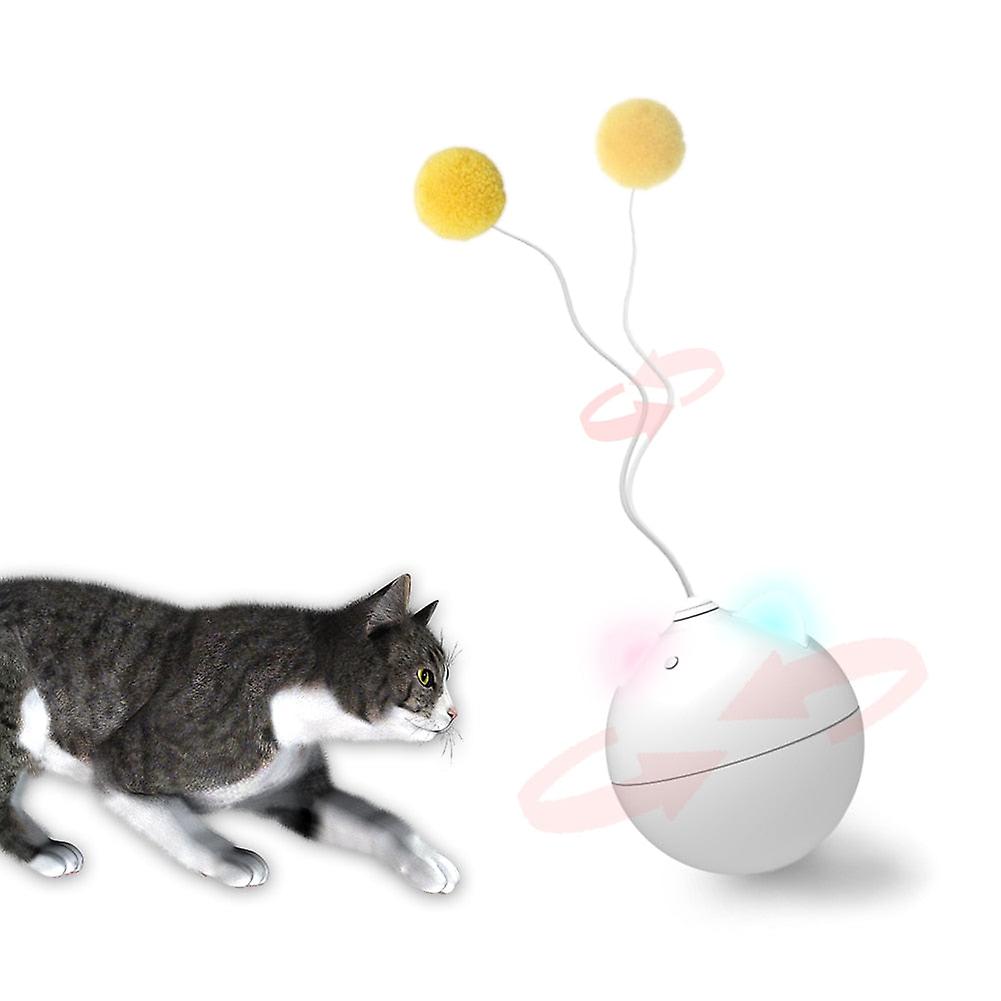 Creative fun led light tumbler cat toy